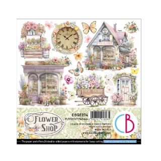 Ciao Bella Scrapbook papier Flower Shop 6x6