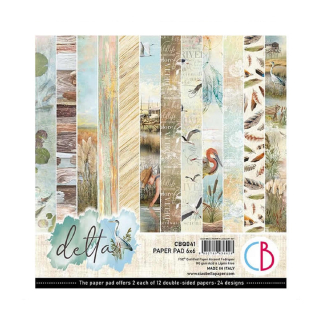 Ciao Bella Scrapbook papier Delta 6x6