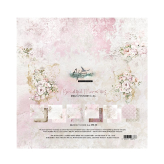 Alchemy of Art Scrapbook papier Beautiful Memories 8x8