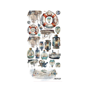 Alchemy of Art Scrapbook papier Sea Stories 6x12