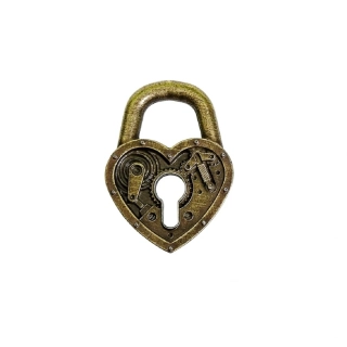 Kovový odliatok -  Visiaci zámok 2