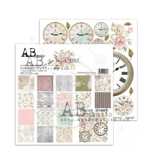 AB studio Scrapbook papier So Much Love 12x12