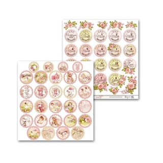 Margaret Scrapbook papier – Baby Girl kusový 0618