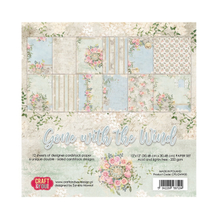 Craft & You Design Scrapbook papier Gone With The Wind 12x12