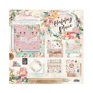 Memory Place Scrapbook papier Happy Place 12x12