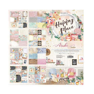 Memory Place Scrapbook papier Happy Place Journaling Cards 12x12