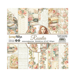 Scrapboys Scrapbook papier Rosalia 12x12