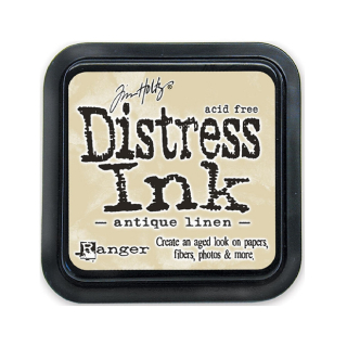 Ranger Distress atramentová poduška Antique Linen TIM19497