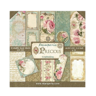 Stamperia Scrapbook papier Precious 8x8