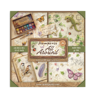Stamperia Scrapbook papier – All Around 12x12 Maxi