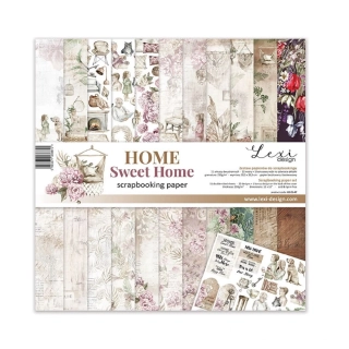 Lexi design Scrapbook papier Home Sweet Home 12x12
