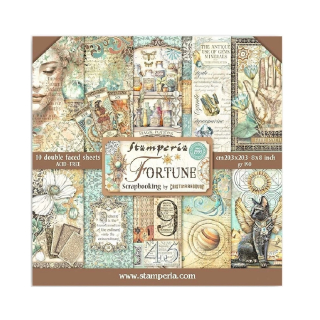 Stamperia Scrapbook papier – Fortune 8x8