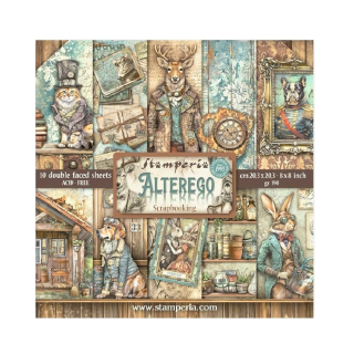 Stamperia Scrapbook papier – Alterego 8x8